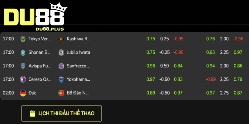 thể thao du88