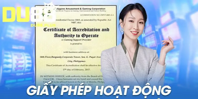 giấy phép hoạt động du88